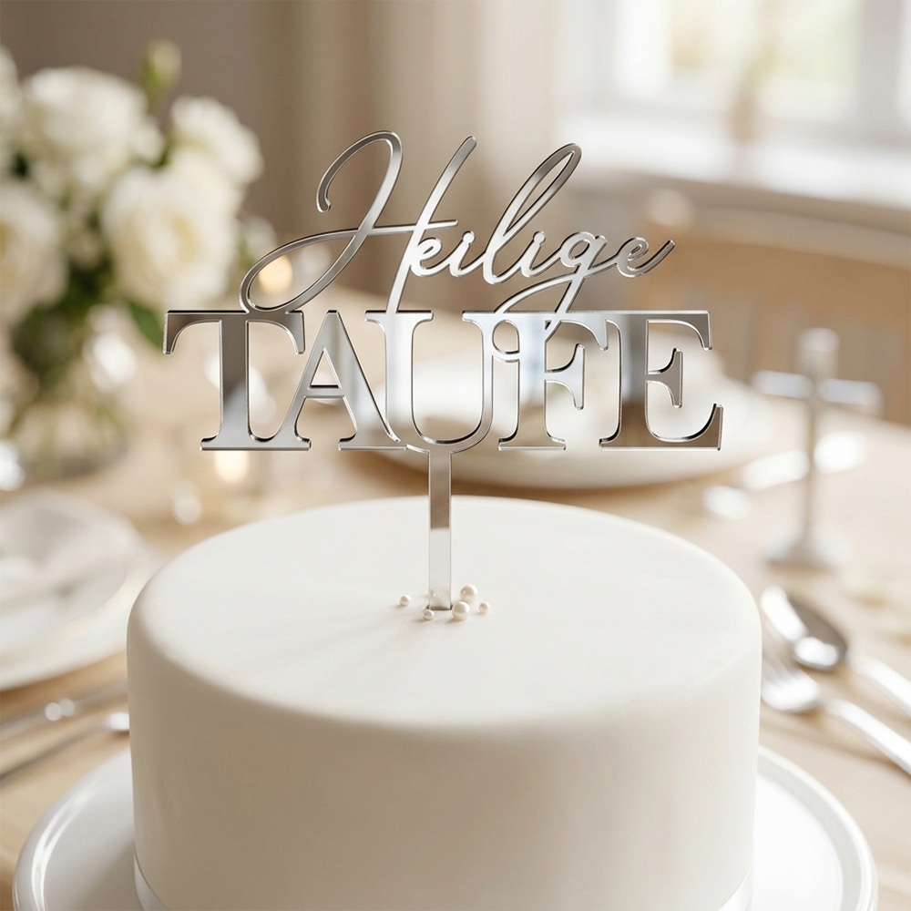 Cake Topper – Heilige Taufe