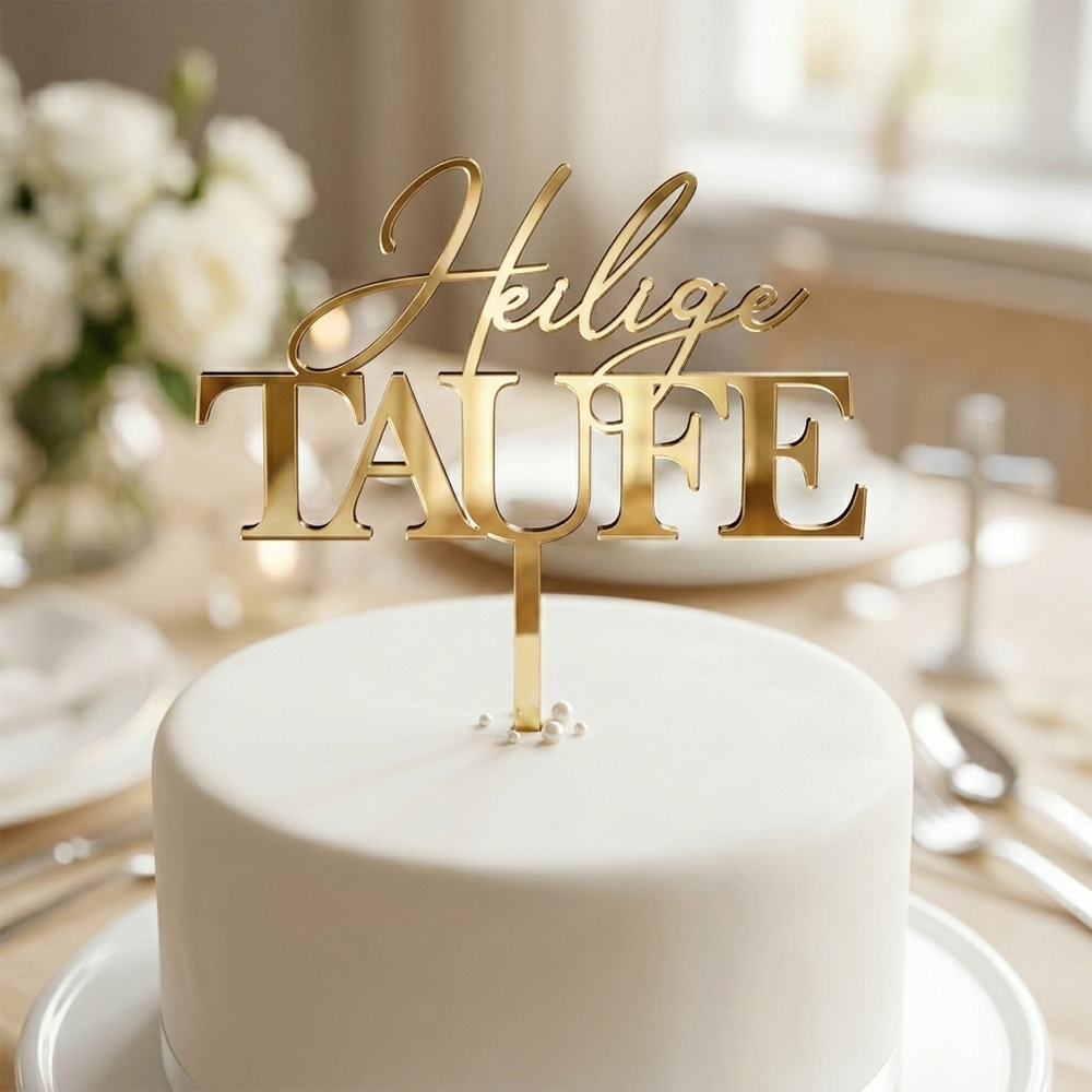 Cake Topper – Heilige Taufe