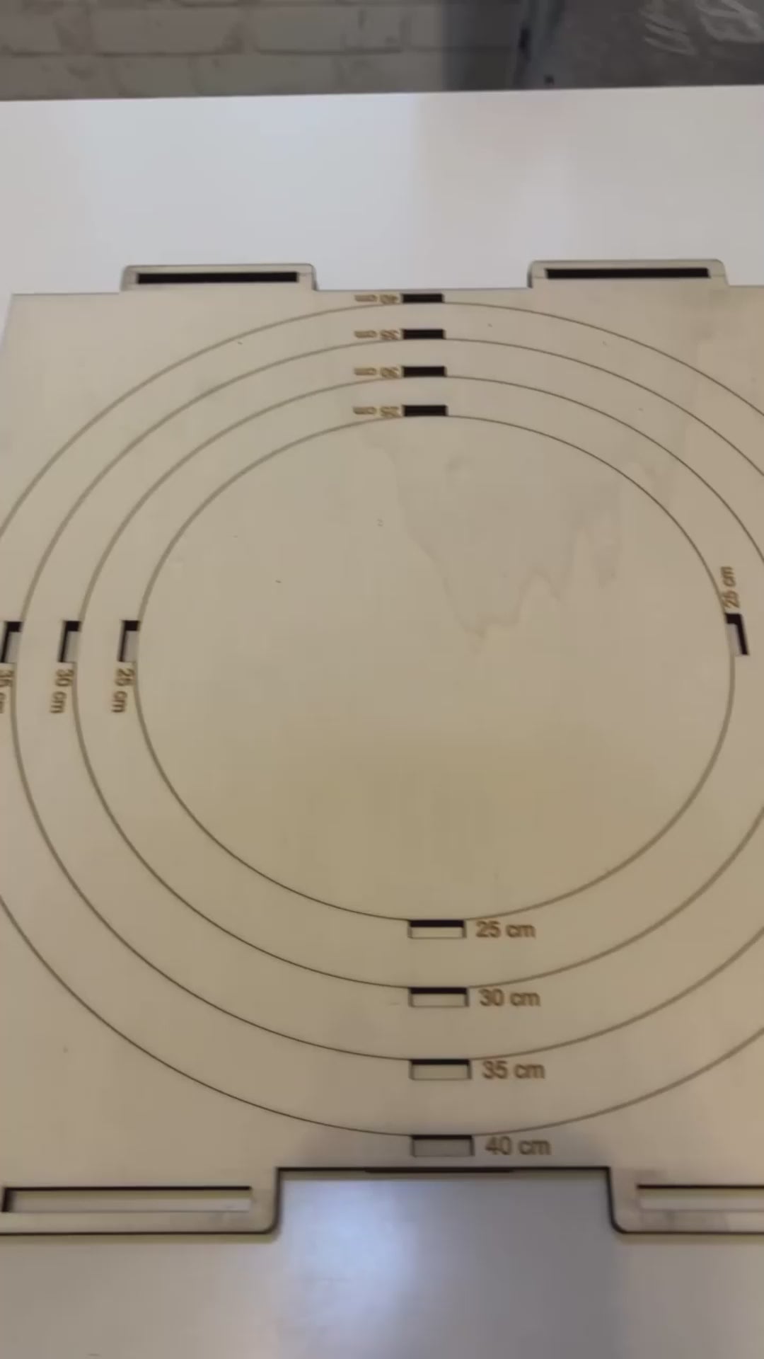 Profi Transportbox für Hochzeitstorten & Etagentorten (Holz/Acryl)